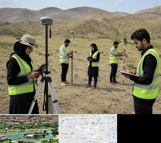 آموزش جامع نقشه برداری زمینی GPS در منطقه 9 تهران
