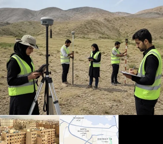 آموزش جامع نقشه برداری زمینی GPS در جنوب غرب تهران
