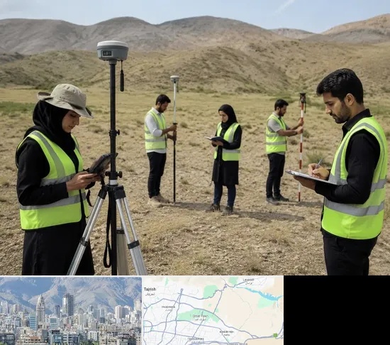 آموزش جامع نقشه برداری زمینی GPS در شمال شرق تهران