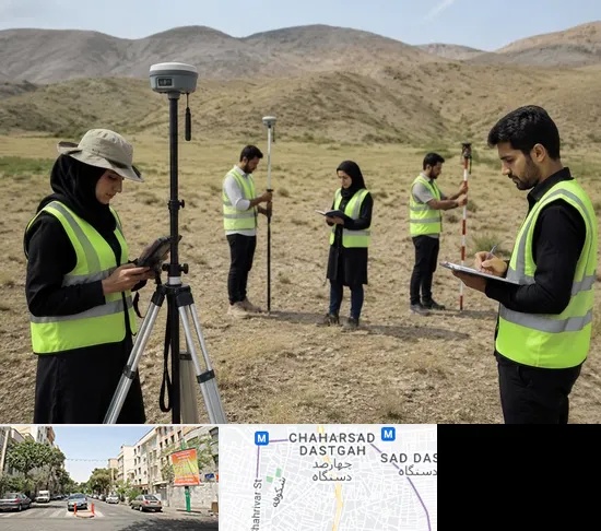 آموزش جامع نقشه برداری زمینی GPS در چهارصد دستگاه
