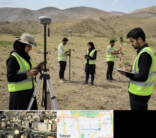 آموزش جامع نقشه برداری زمینی GPS در مرزداران