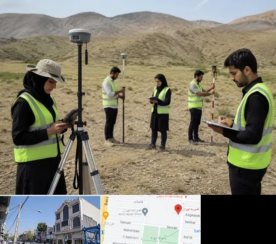 آموزش جامع نقشه برداری زمینی GPS در افسریه