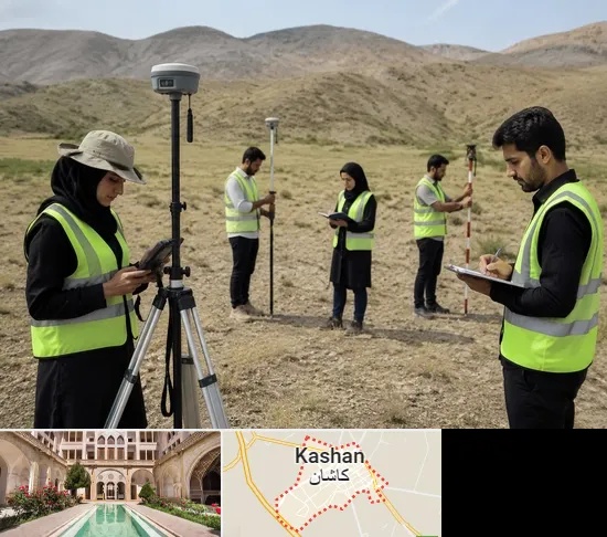 آموزش جامع نقشه برداری زمینی GPS در کاشان