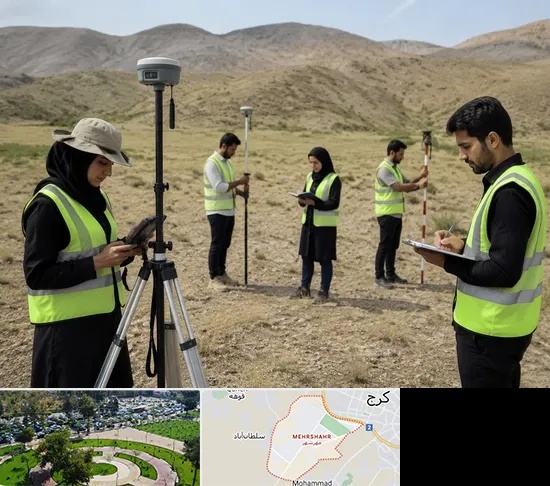 آموزش جامع نقشه برداری زمینی GPS در مهرشهر کرج