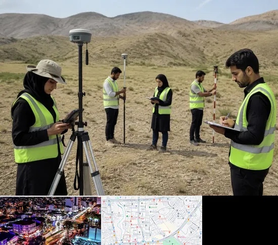 آموزش جامع نقشه برداری زمینی GPS در منظریه رشت