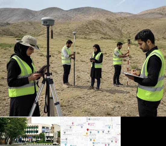 آموزش جامع نقشه برداری زمینی GPS در طالقانی