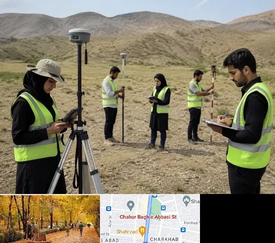 آموزش جامع نقشه برداری زمینی GPS در چهارباغ اصفهان