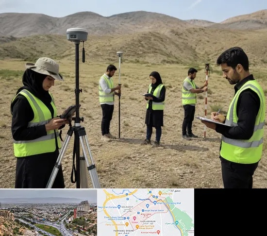 آموزش جامع نقشه برداری زمینی GPS در معالی آباد شیراز