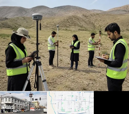آموزش جامع نقشه برداری زمینی GPS در 17شهریور