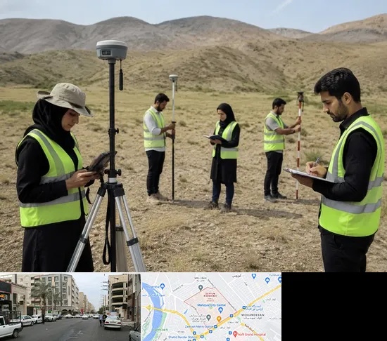 آموزش جامع نقشه برداری زمینی GPS در زیتون کارمندی اهواز
