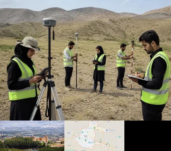 آموزش جامع نقشه برداری زمینی GPS در بیرجند