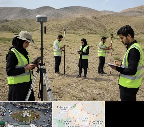 آموزش جامع نقشه برداری زمینی GPS در فردیس کرج