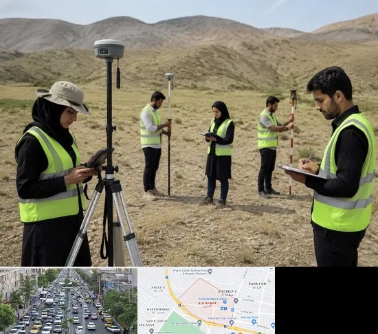 آموزش جامع نقشه برداری زمینی GPS در گلشهر کرج