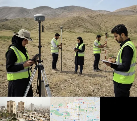 آموزش جامع نقشه برداری زمینی GPS در منطقه 5 تهران