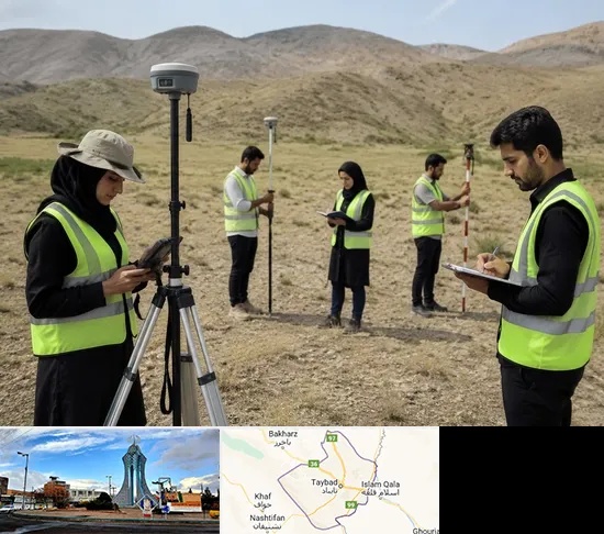 آموزش جامع نقشه برداری زمینی GPS در تایباد