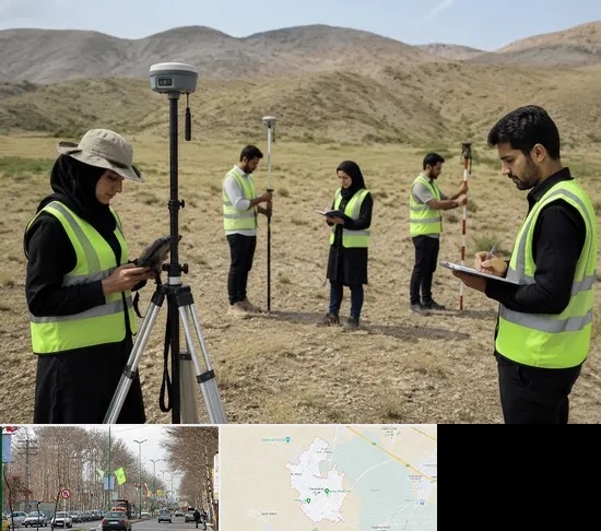 آموزش جامع نقشه برداری زمینی GPS در نظرآباد کرج
