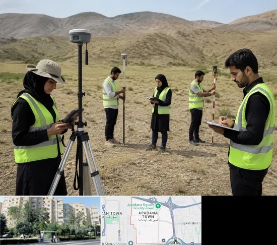 آموزش جامع نقشه برداری زمینی GPS در آپادانا