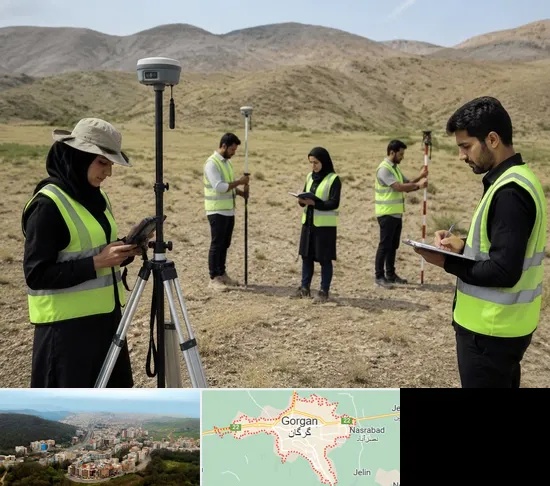 آموزش جامع نقشه برداری زمینی GPS در گرگان