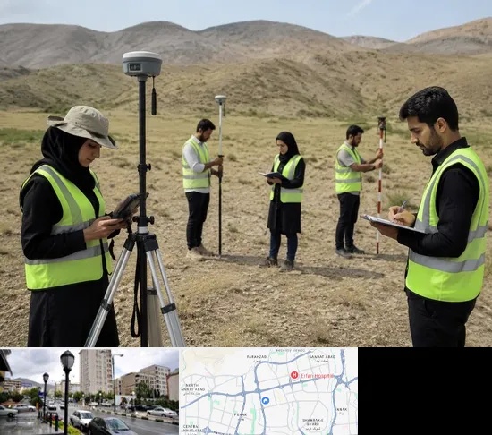 آموزش جامع نقشه برداری زمینی GPS در شمال غرب تهران