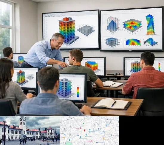 آموزش ایتبس در میدان شهرداری رشت
