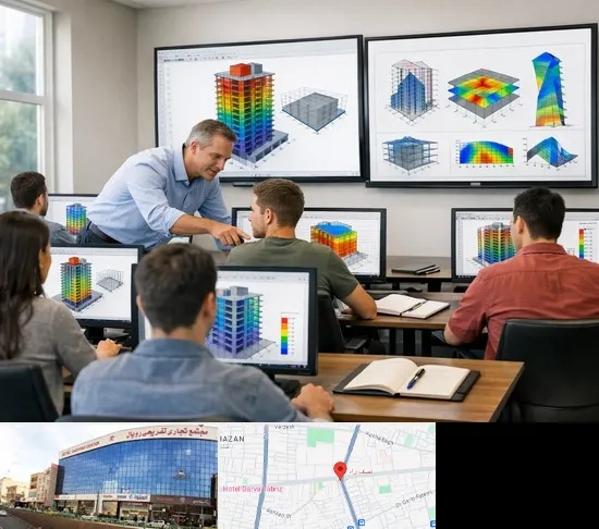 آموزش ایتبس در نصف راه تبریز