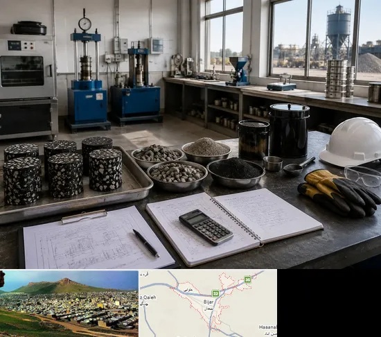 آموزش کارشناس فنی، تولید و اجرای آسفالت در بیجار
