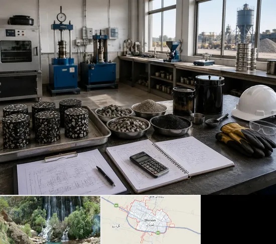 آموزش کارشناس فنی، تولید و اجرای آسفالت در شیروان