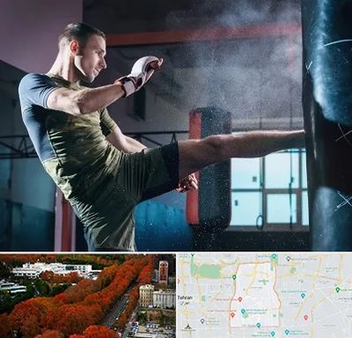 باشگاه کیک بوکسینگ در منطقه 6 تهران