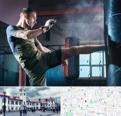 باشگاه کیک بوکسینگ در میدان شهرداری رشت