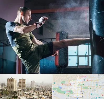 باشگاه کیک بوکسینگ در منطقه 5 تهران