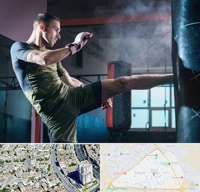 باشگاه کیک بوکسینگ در قاسم آباد مشهد