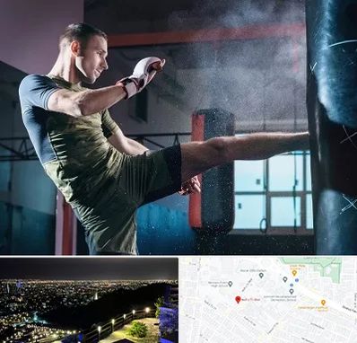 باشگاه کیک بوکسینگ در هفت تیر مشهد