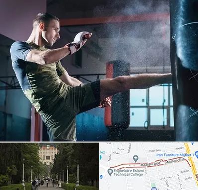 باشگاه کیک بوکسینگ در بلوار معلم رشت