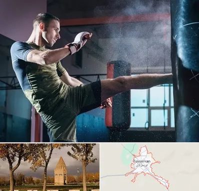 باشگاه کیک بوکسینگ در تویسرکان