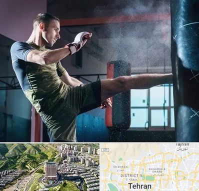 باشگاه کیک بوکسینگ در شمال تهران