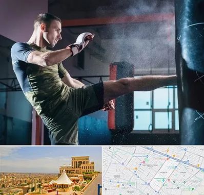 باشگاه کیک بوکسینگ در هاشمیه مشهد