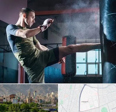 باشگاه کیک بوکسینگ در جمشیدیه