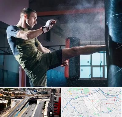 باشگاه کیک بوکسینگ در ستارخان شیراز