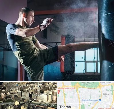 باشگاه کیک بوکسینگ در مرزداران 