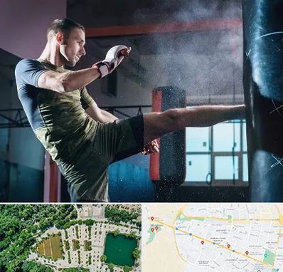 باشگاه کیک بوکسینگ در وکیل آباد مشهد