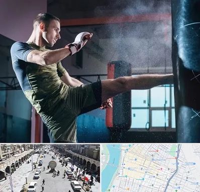 باشگاه کیک بوکسینگ در نادری اهواز