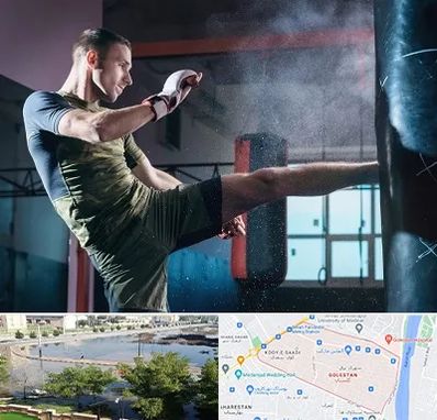 باشگاه کیک بوکسینگ در گلستان اهواز