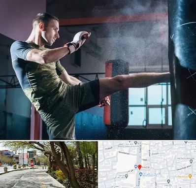 باشگاه کیک بوکسینگ در خیابان توحید اصفهان