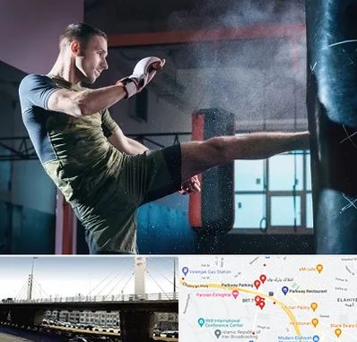 باشگاه کیک بوکسینگ در پارک وی