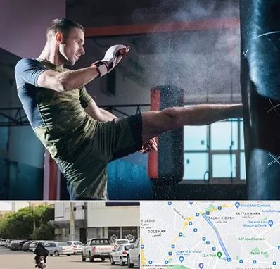 باشگاه کیک بوکسینگ در قدوسی شرقی شیراز