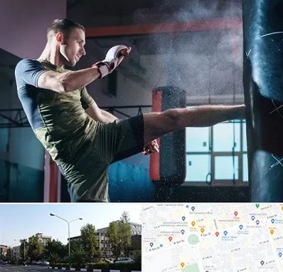 باشگاه کیک بوکسینگ در میدان کاج