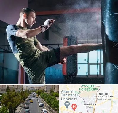 باشگاه کیک بوکسینگ در شهران 