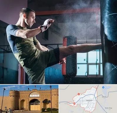 باشگاه کیک بوکسینگ در ایرانشهر