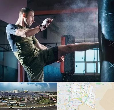 باشگاه کیک بوکسینگ در منطقه 15 تهران