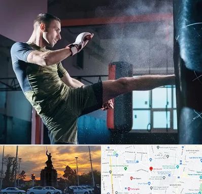 باشگاه کیک بوکسینگ در میدان حر